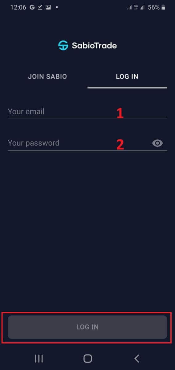 How to Download and Install SabioTrade Application for Mobile Phone (Android, iOS)