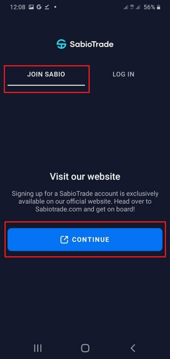 How to Download and Install SabioTrade Application for Mobile Phone (Android, iOS)