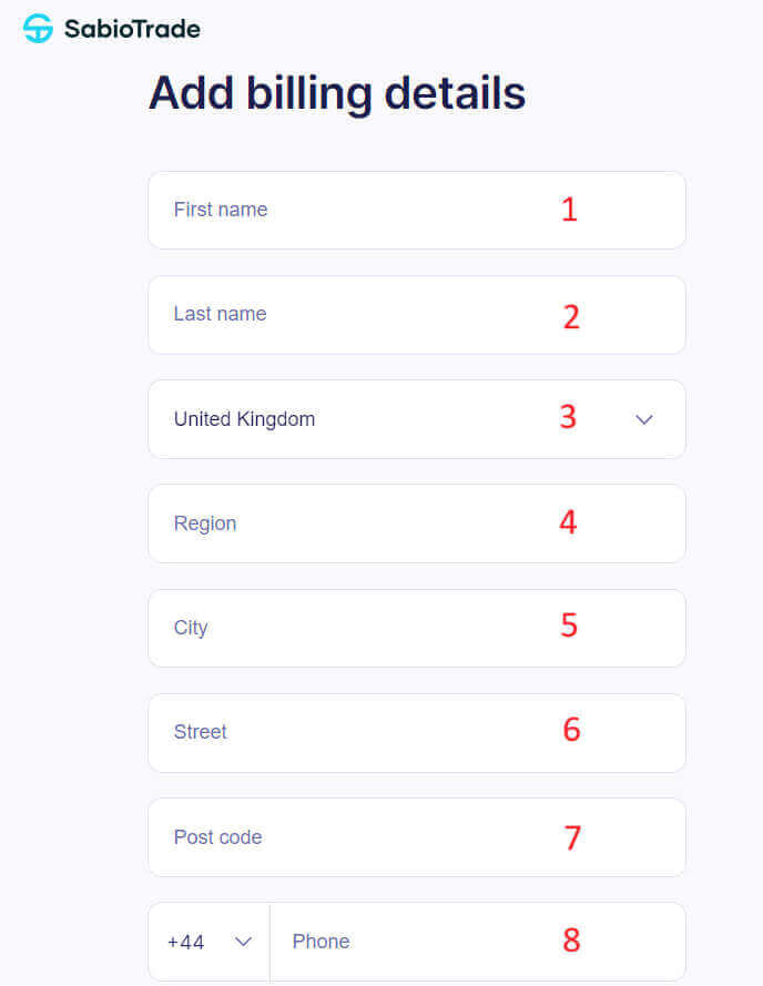 How to Open Account and Deposit into SabioTrade