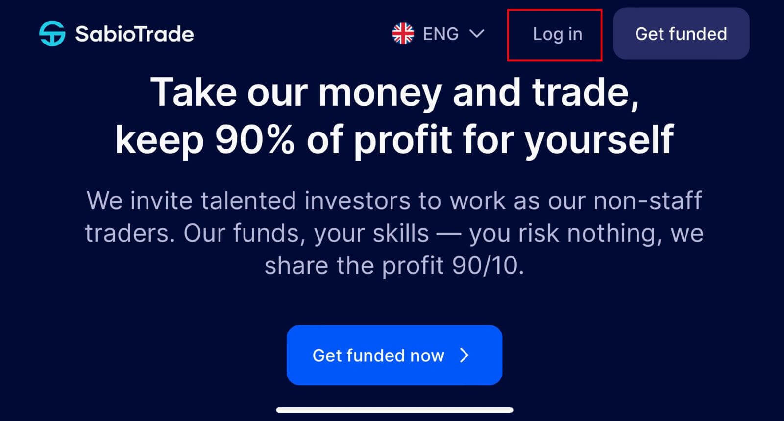 How to Open Account and Sign in to SabioTrade
