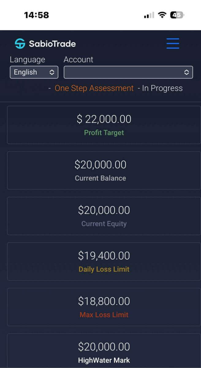 How to Register and Login Account on SabioTrade