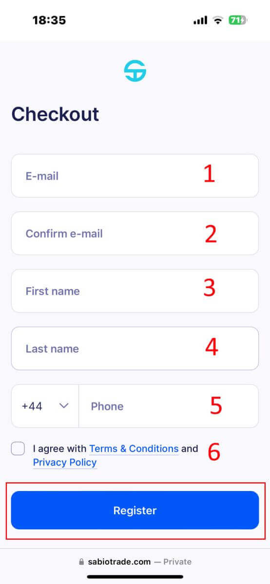 How to Register and start Trading with a Demo Account in SabioTrade