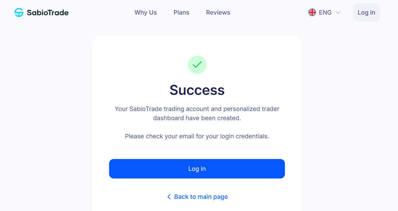 How to Register and Verify Account on SabioTrade