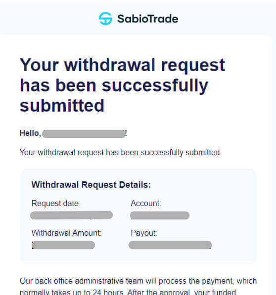 How to Register and Withdraw on SabioTrade